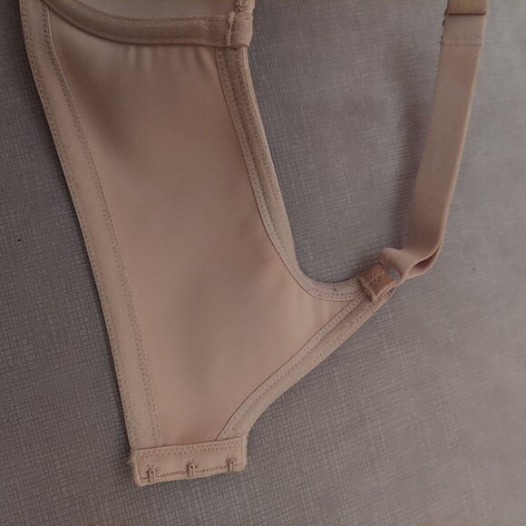 VANITY FAIR Full Figure RADIANT 76528 Underwire Bra Tan Beige size 38DD foam cup - Picture 8 of 11